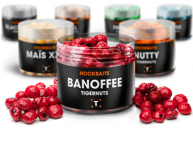 Hookbaits en Gekleurde Tijgernoten