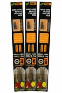 Wide Gape Beaked PVA Camo Ready Rigs Edges Fox