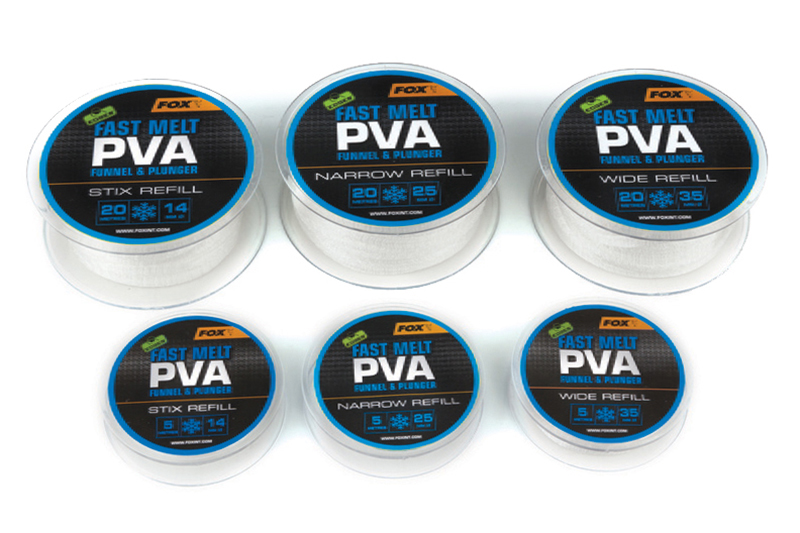 PVA Mesh System Fast Melt - 5M & 20M Refills Edges Fox
