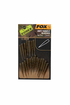 Camo Micro Anti Tangle Sleeve X25 Fox Edges