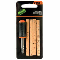 Bait Drill &amp; 4X Cork Sticks 6MM Edges Fox