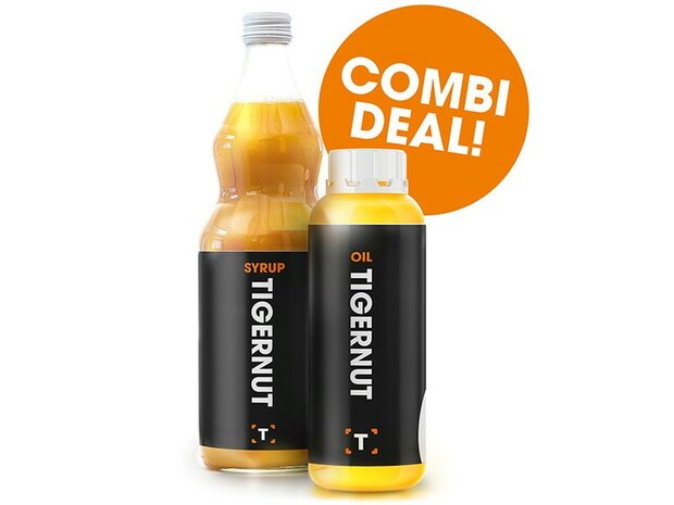 Tijgernoten Siroop + Olie Combi Deal
