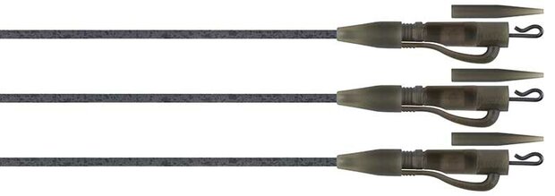 Natural Tubing Leadclip Ready Rigs Size 7 Fox