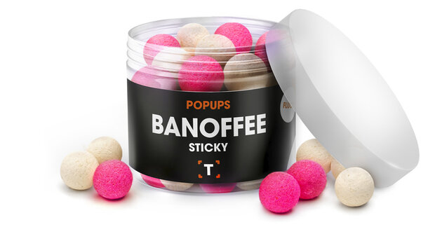 Sticky Banoffee Pop-ups
