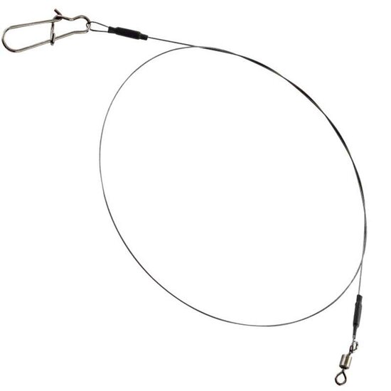 Fox Rage Strike Point Jerk Leader Single Strand Titanium 