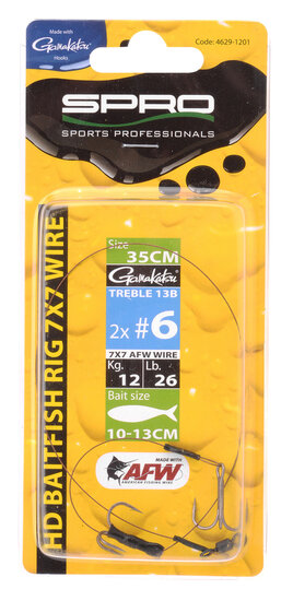 Heavy Duty Baitfish Rig 2XD 7x7 SPRO