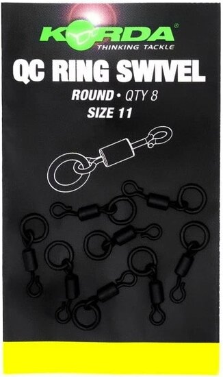 Size 11 QC Round Ring Swivel Korda