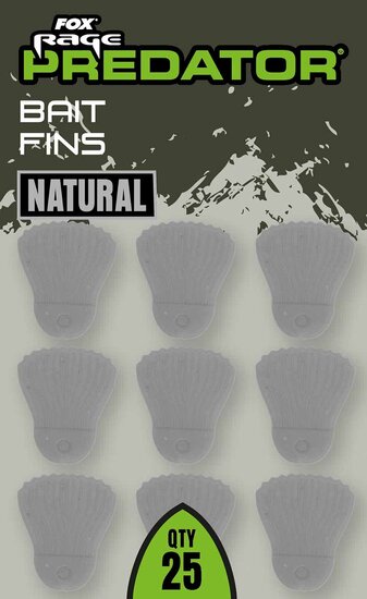 Fox Rage Predator Bait Fins Natural