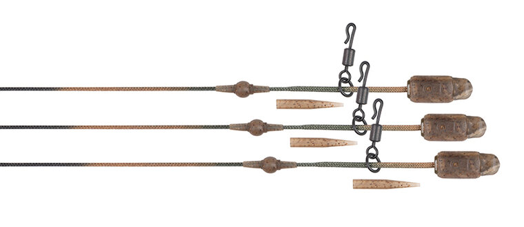 Naturals Heli-Clip Rigs Submerge Fox