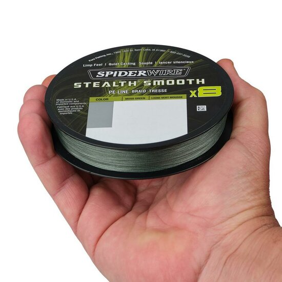 Stealth Smooth x8 pe braid 150M Spiderwire