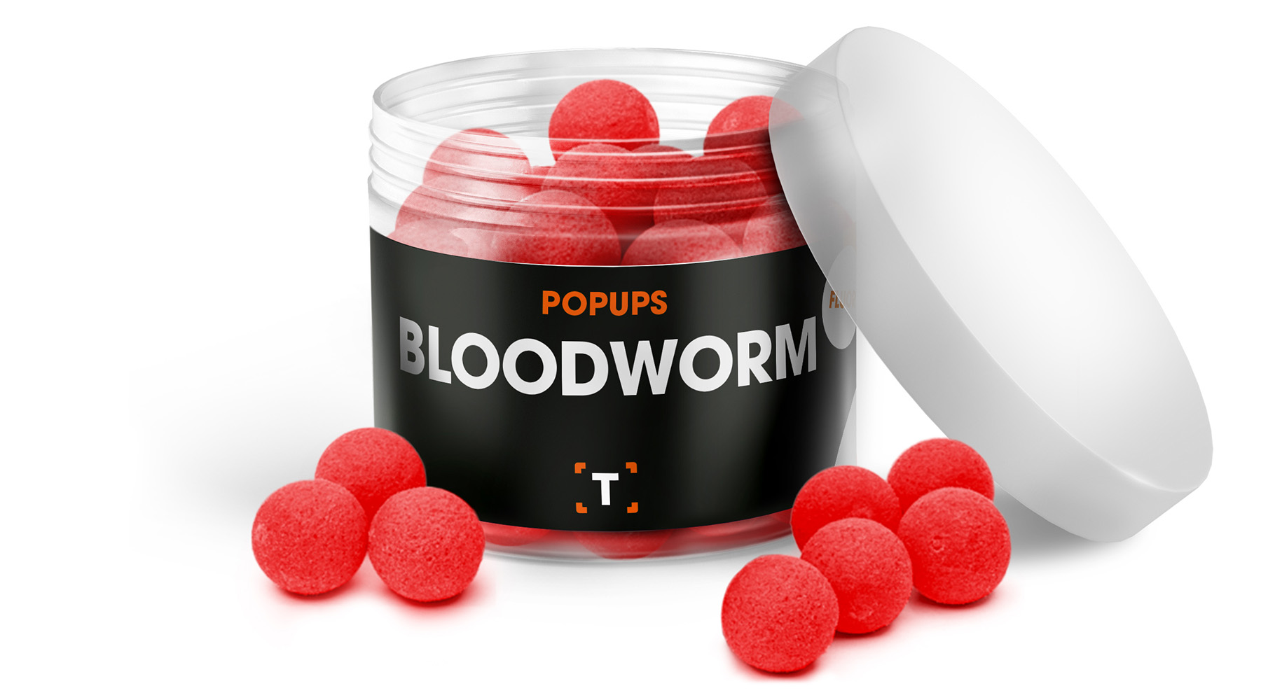 Bloodworm Pop-ups Rood