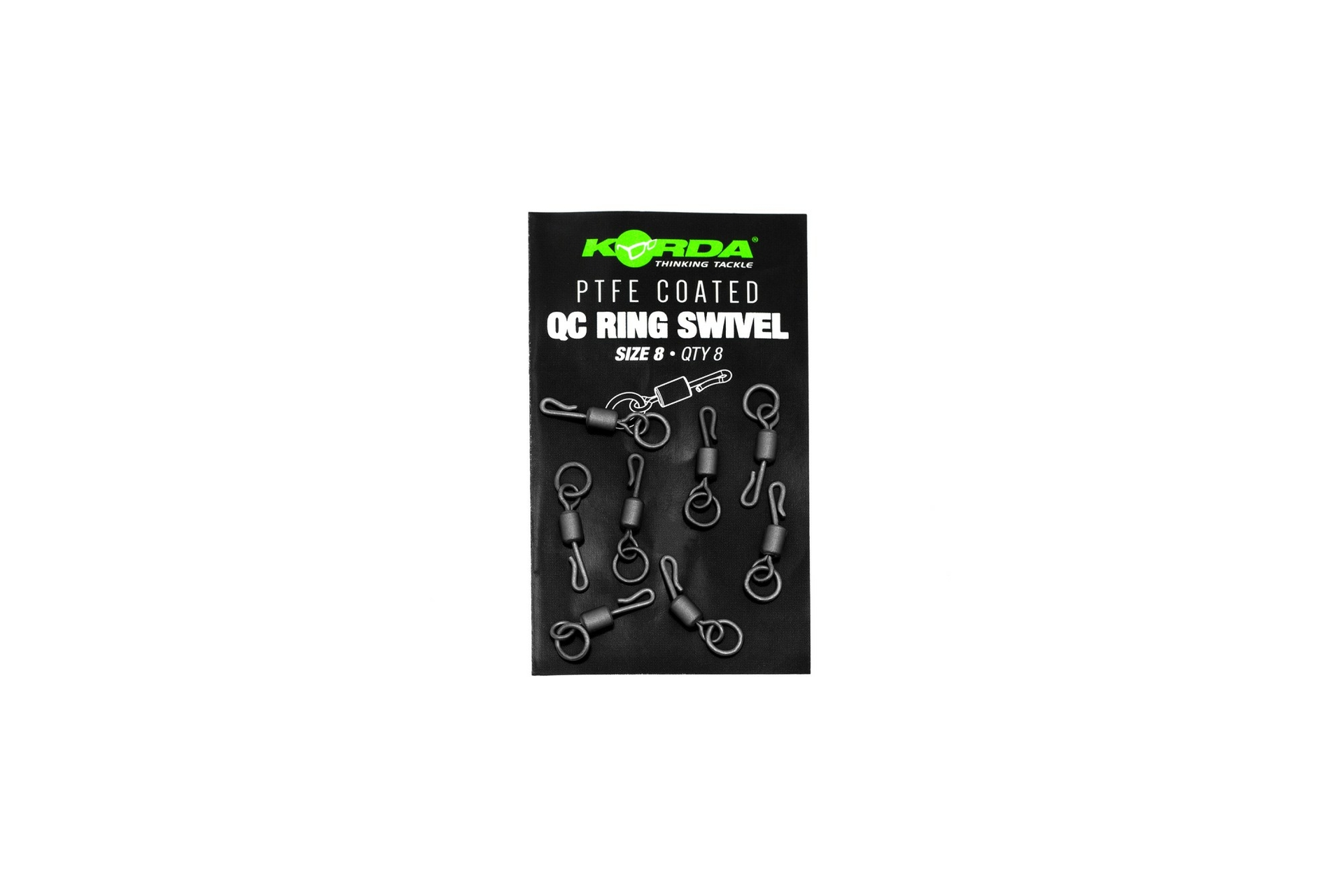 PTFE QC Ring Swivel Size 8 Korda