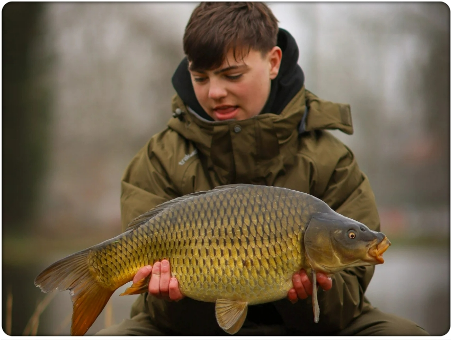 Lente aan de waterkant