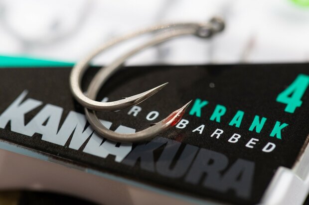 Hameçons Korda Kamakura - Pour Pêche à La Carpe - Barbelé Ou Sans Ardillon - Tailles 4, 6, 8 - Ultra Affûtés