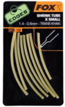 Shrink Tube Small 1.4 - 06 Trans Khaki X10 Edges Fox Shrink Tube Small 1.4 - 06 Trans Khaki X10 Edges Fox