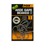 Wide Gape Beaked X Hooks Barbed X10 Edges Armapoint Fox