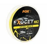 MK2 Spod Braid 20LB X300M Yellow Exocet Fox
