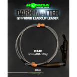 Dark Matter Leader 50 cm QC Hybrid Clip Korda